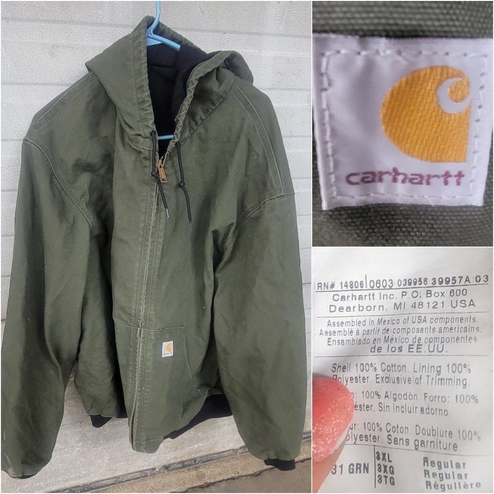 Carhartt Jacket Forest Green